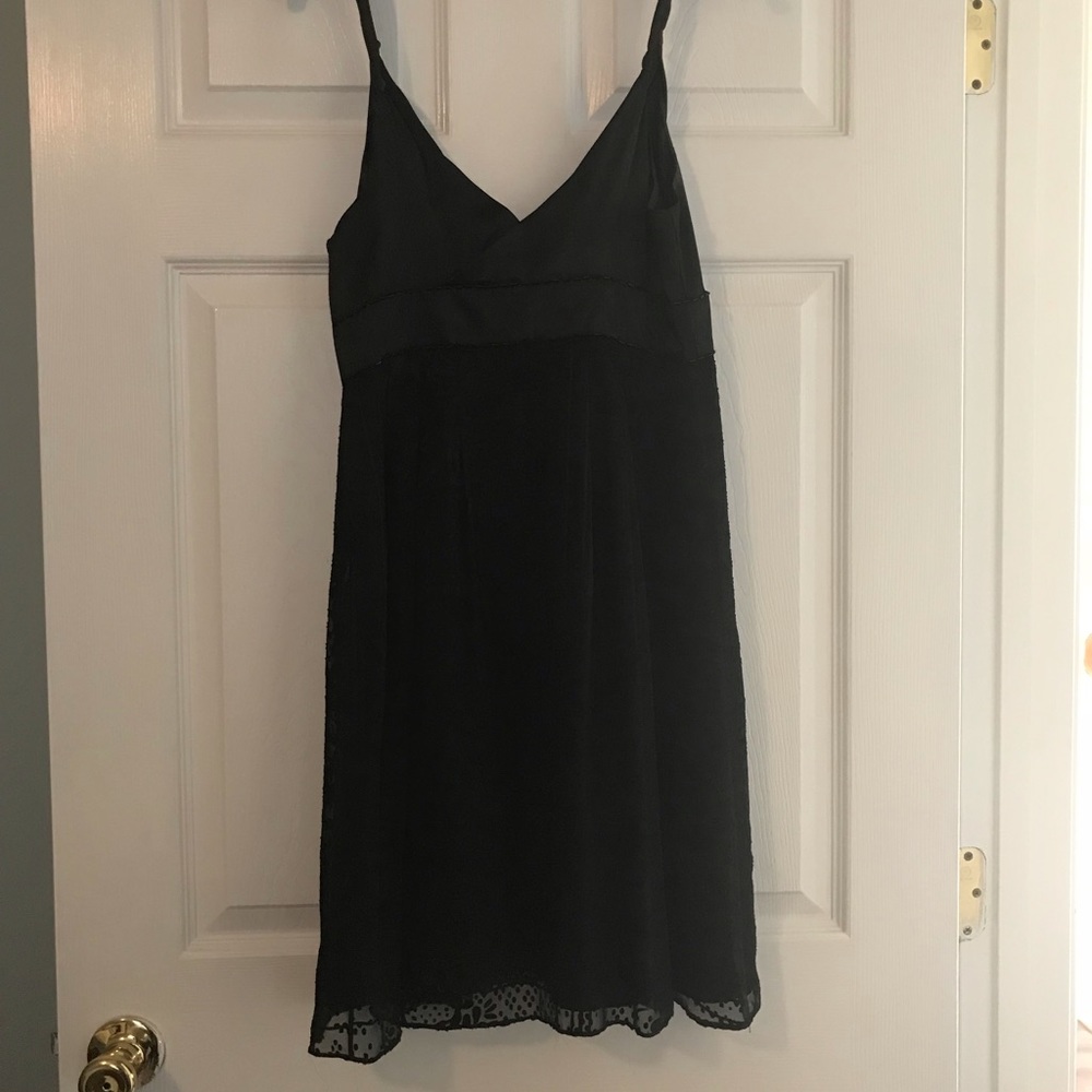 Short black dress